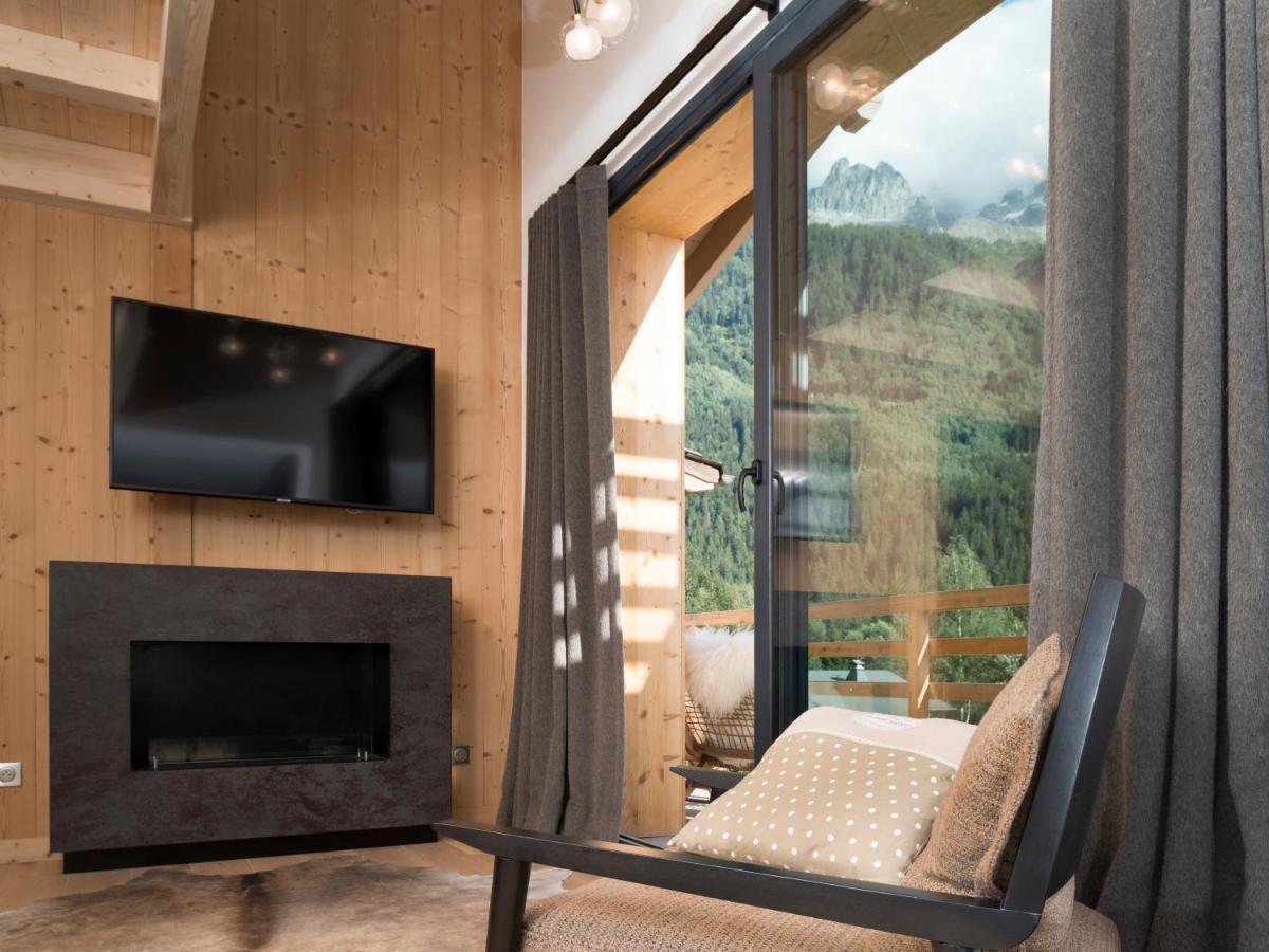 La Cordee 623-Luxury Apartment With Mountain View And Spa Chamonix Exteriör bild