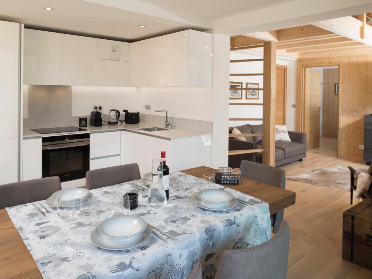 La Cordee 623-Luxury Apartment With Mountain View And Spa Chamonix Exteriör bild